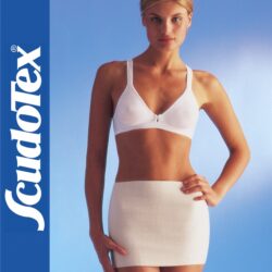 Scudotex 109 Excell – Tartós gyapjú derékmelegítő öv (29 cm) – Elefántcsont