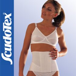 Scudotex 127 Universal – Állítható kényelmi kismama deréköv (27 cm) – Fehér