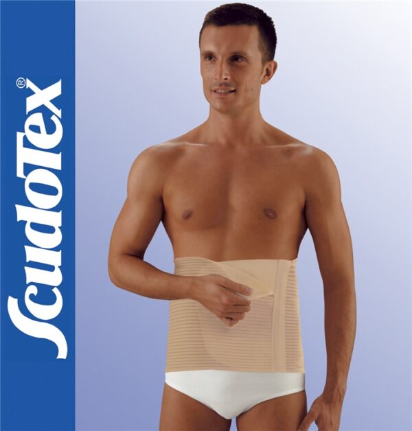 Scudotex 148 Multisan – Extra széles állítható légáteresztő  deréköv (32 cm) – Bézs