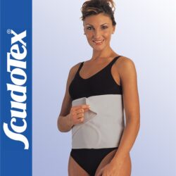 Scudotex 158 Sicur San – Dupla záródású merevítős deréköv (27 cm) – Szürke