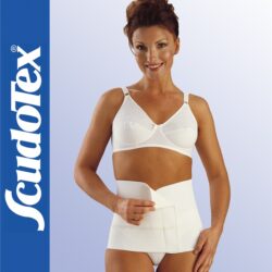 Scudotex 171 Anatomical – 3 paneles állítható deréköv (24 cm) – Fehér
