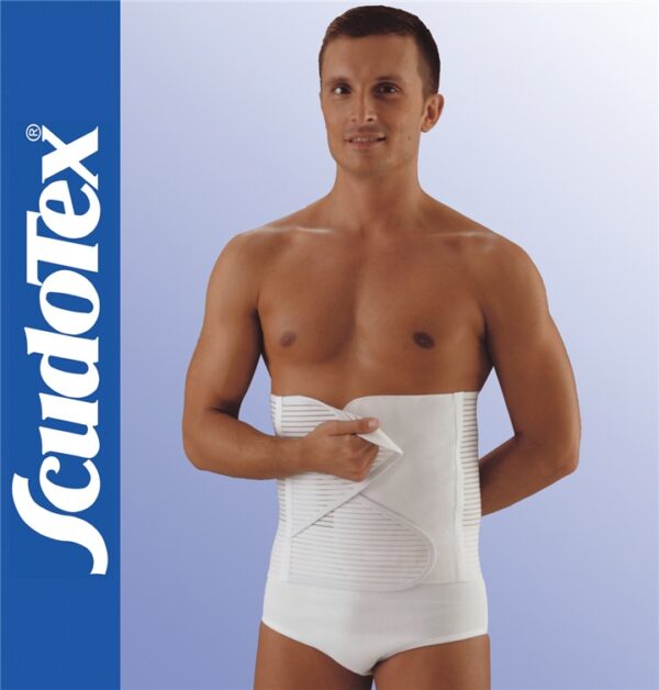 Scudotex 175 Multibelt – Dupla záródású légáteresztő deréköv (24 cm) – Fehér