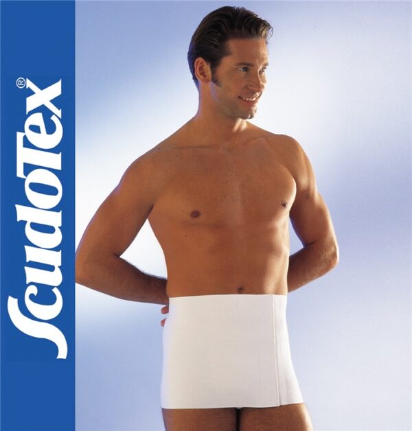 Scudotex 188 Surgical – Anatómiailag formázott állítható sebészeti deréköv (27 cm) – Elefántcsont