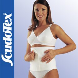 Scudotex 199 Cotton Strap – Extra széles nem elasztikus pamut deréköv (32 cm) – Fehér