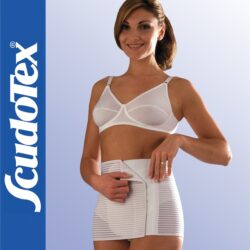 Scudotex 197 Multisan – Állítható légáteresztő kismama deréköv (27 cm) – Fehér