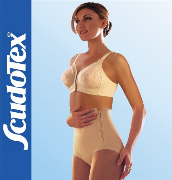 Scudotex 328 Cotton Lady – Cipzáras, pamut alakformáló fűzőnadrág – Beige