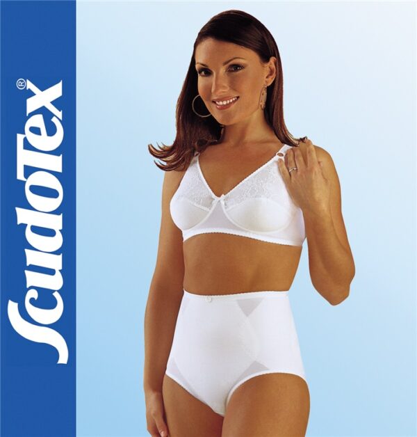 Scudotex 351 Cotton Harmony – Alakformáló pamut fűzőnadrág – Fehér