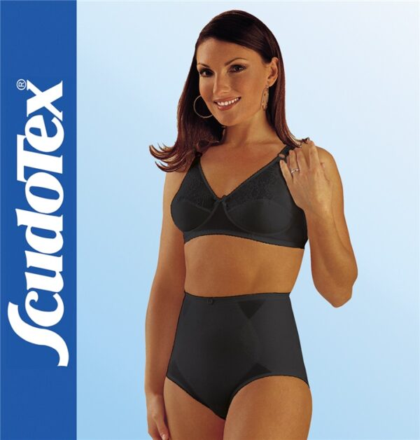 Scudotex 353 Cotton Harmony – Alakformáló pamut fűzőnadrág – Fekete