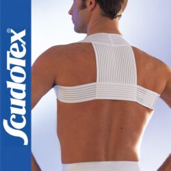 Scudotex 623 – anatómiai tartásjavító heveder lapockatámasszal – Fehér